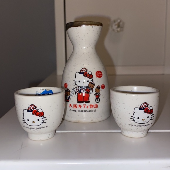 Hello kitty sake set - Picture 3 of 6
